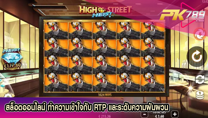 สล็อตออนไลน์ ทำความเข้าใจกับ RTP และระดับความผันผวน