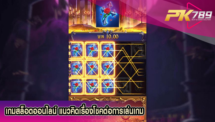 เกมสล็อตออนไลน์ แนวคิดเรื่องโชคต่อการเล่นเกม