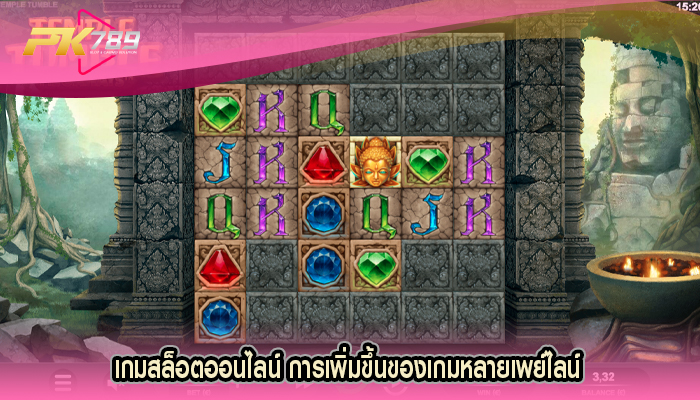 เกมสล็อตออนไลน์ การเพิ่มขึ้นของเกมหลายเพย์ไลน์