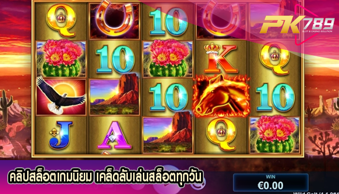 คลิปสล็อตเกมนิยม เคล็ดลับเล่นสล็อตทุกวัน